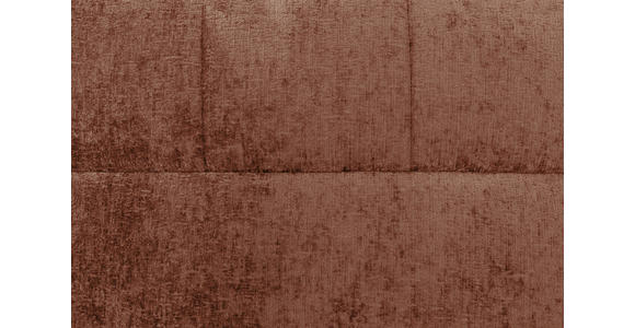 BOXSPRINGBETT 180/200 cm,  in Rotbraun, Topper, H3 + H3 = fest  - Rotbraun/Schwarz, Design, Textil/Metall (180/200cm) - Esposa