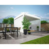 PERGOLA-ROLLO 400/235/10 cm  - Weiß, Basics, Textil/Metall (400/235/10cm) - Gardenson