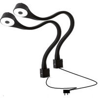 LAMPĂ LED DECORATIVĂ - negru, Lifestyle, plastic/metal (1,9/1,6/1,3cm) - Ti'me