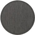 OUTDOORTEPPICH 200 cm GIZA  - Schwarz, Basics, Textil (200cm) - Novel