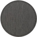 OUTDOORTEPPICH 200 cm GIZA  - Schwarz, Basics, Textil (200cm) - Novel