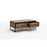 COUCHTISCH Kiefer massiv rechteckig Kieferfarben, Schwarz - Schwarz/Kieferfarben, Natur, Holz/Metall (120/60/43cm) - Landscape COUCHTISCH Kiefer massiv rechteckig Kieferfarben, Schwarz - Schwarz/Kieferfarben, Natur, Holz/Metall (120/60/43cm) - Landscape