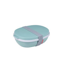 Lunchbox 1,4 l  - Türkis, Basics, Kunststoff (22,5/17,5/7,5cm) - Mepal