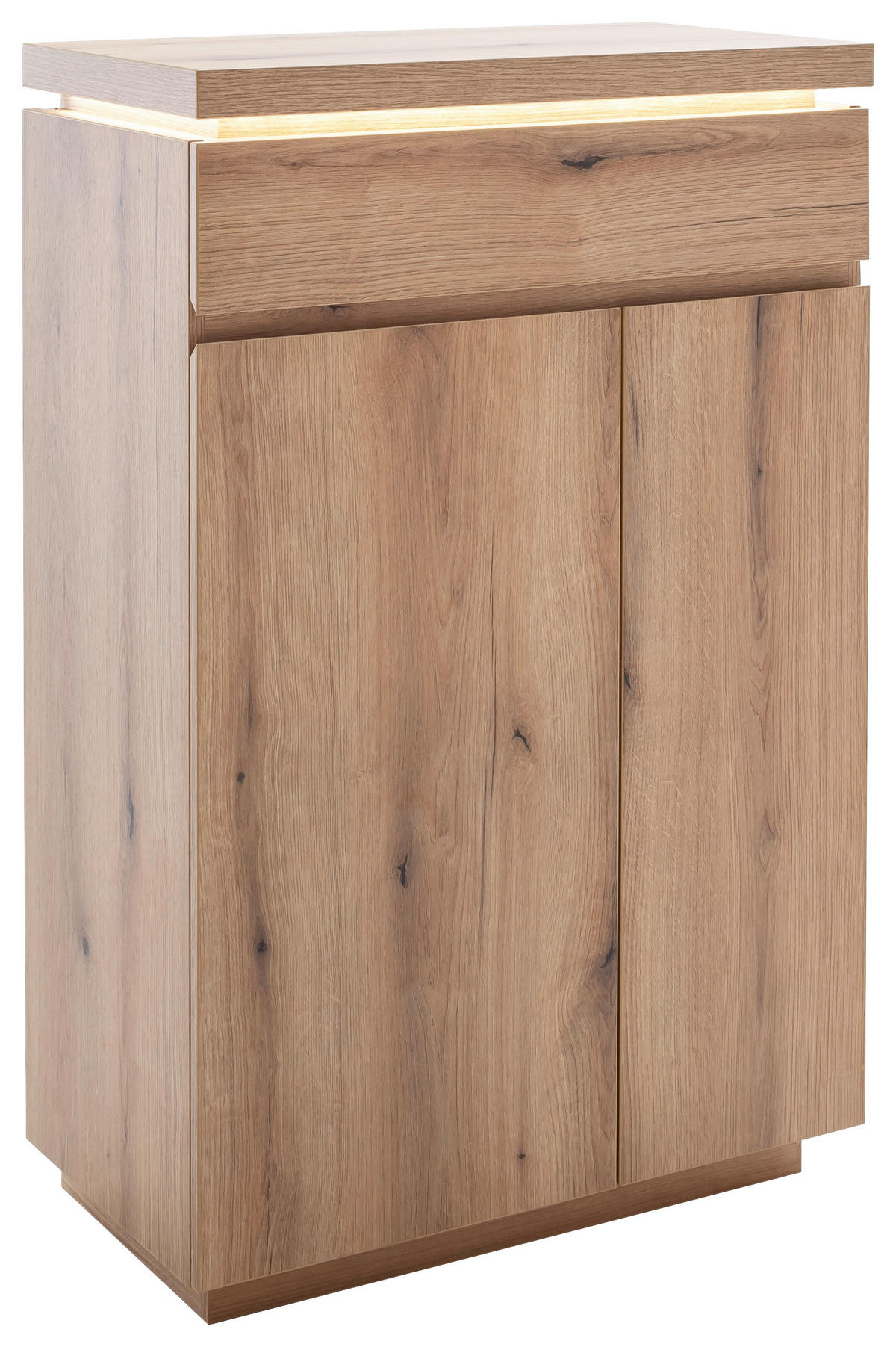 HIGHBOARD  75/116/40 cm 1 Schublade(n)  - Eichefarben, Design, Holzwerkstoff (75/116/40cm) - Livetastic