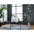 BEISTELLTISCH in Metall 32/28/70 cm  - Schwarz, Design, Metall (32/28/70cm) - Ambia Home