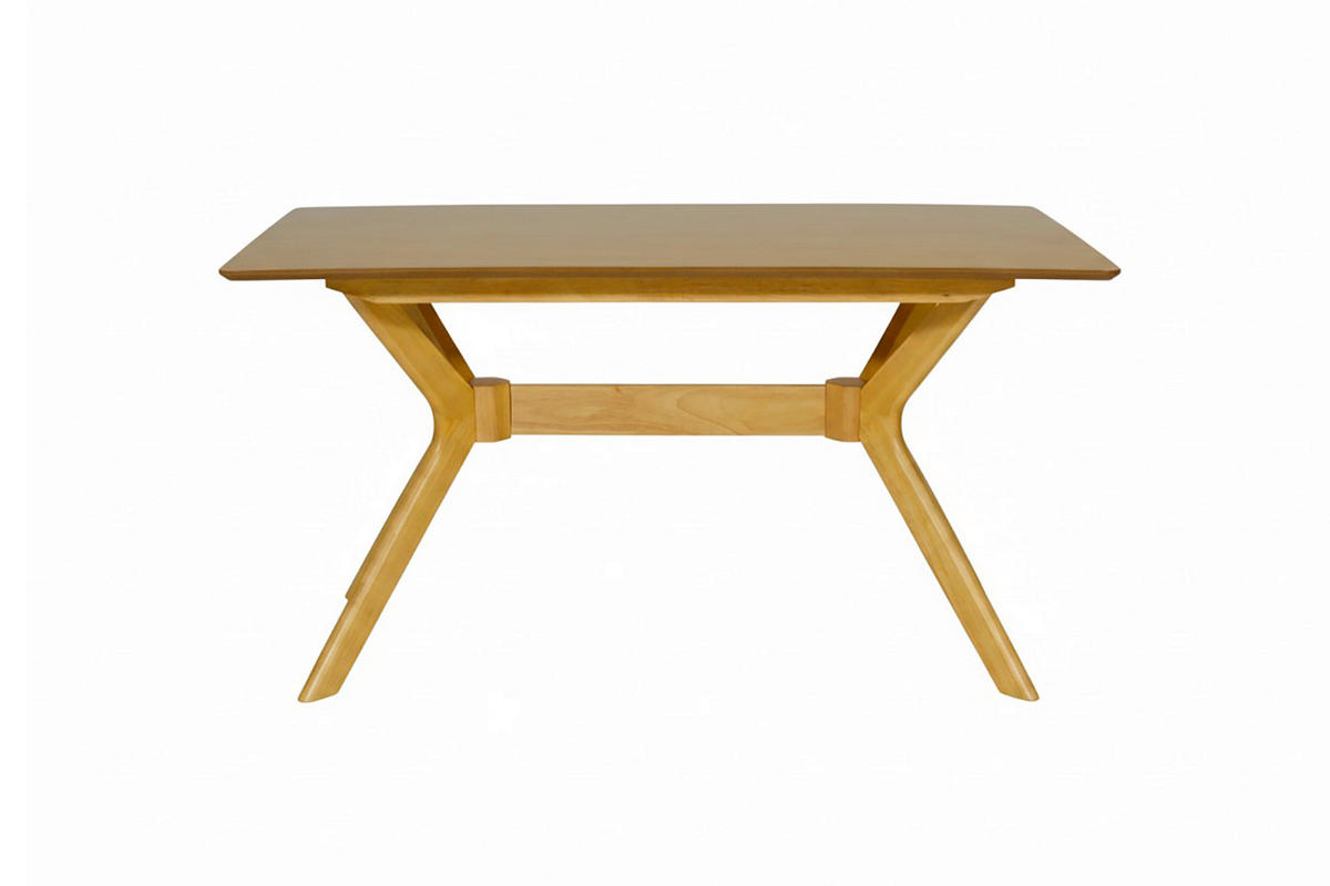 ESSTISCH 140/80/75,5 cm Echtholz  Holz in verschiedenen Holzarten erhältlich Eichefarben  - Eichefarben, KONVENTIONELL, Holz (140/80/75,5cm) - MID.YOU