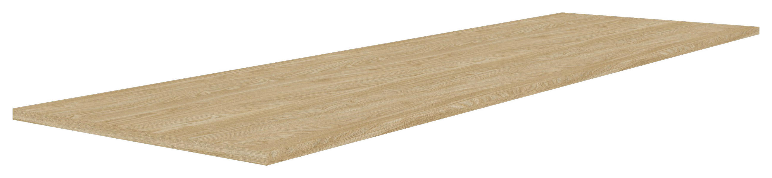 OBERPLATTE  Holzwerkstoff  Eichefarben  - Eichefarben, KONVENTIONELL, Holzwerkstoff (183/1,6/42cm) - Hom`in