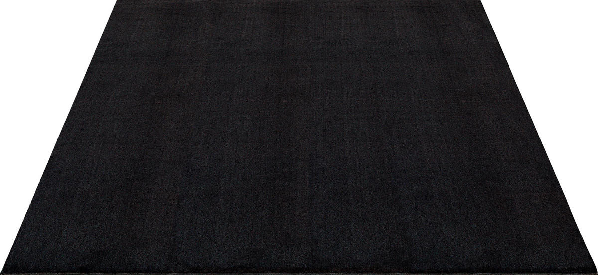 FELLTEPPICH 60/110 cm Loft  - Schwarz, KONVENTIONELL, Textil (60/110cm)