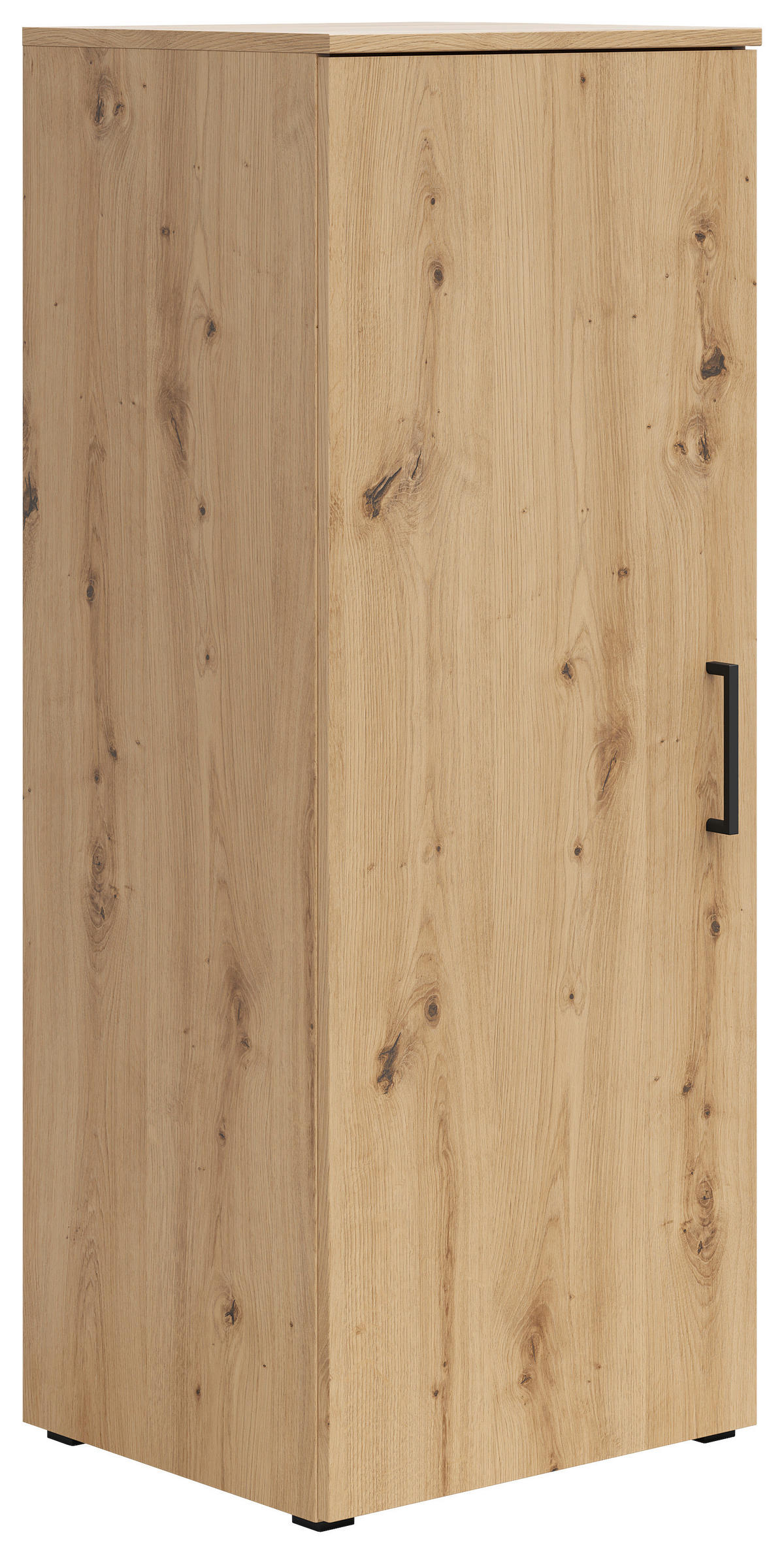 COMODĂ 45/115/40 cm  - stejar Artisan/antracit, Modern, plastic/material pe bază de lemn (45/115/40cm)