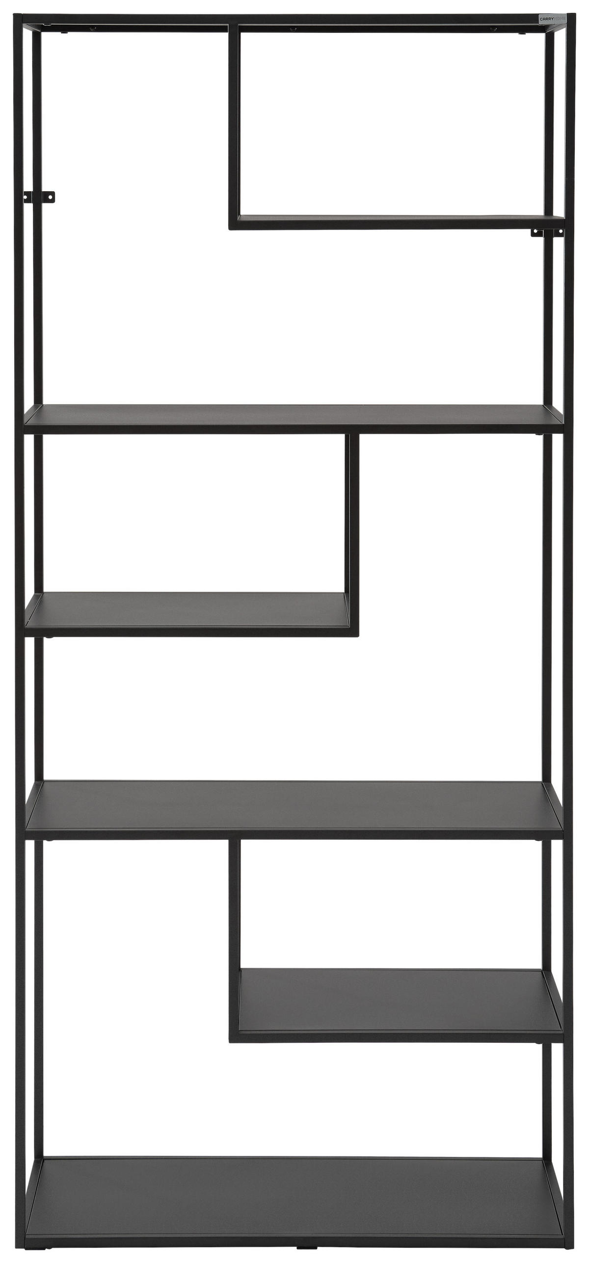 REGAL Schwarz  - Schwarz, Trend, Metall (85/188/35cm) - home24