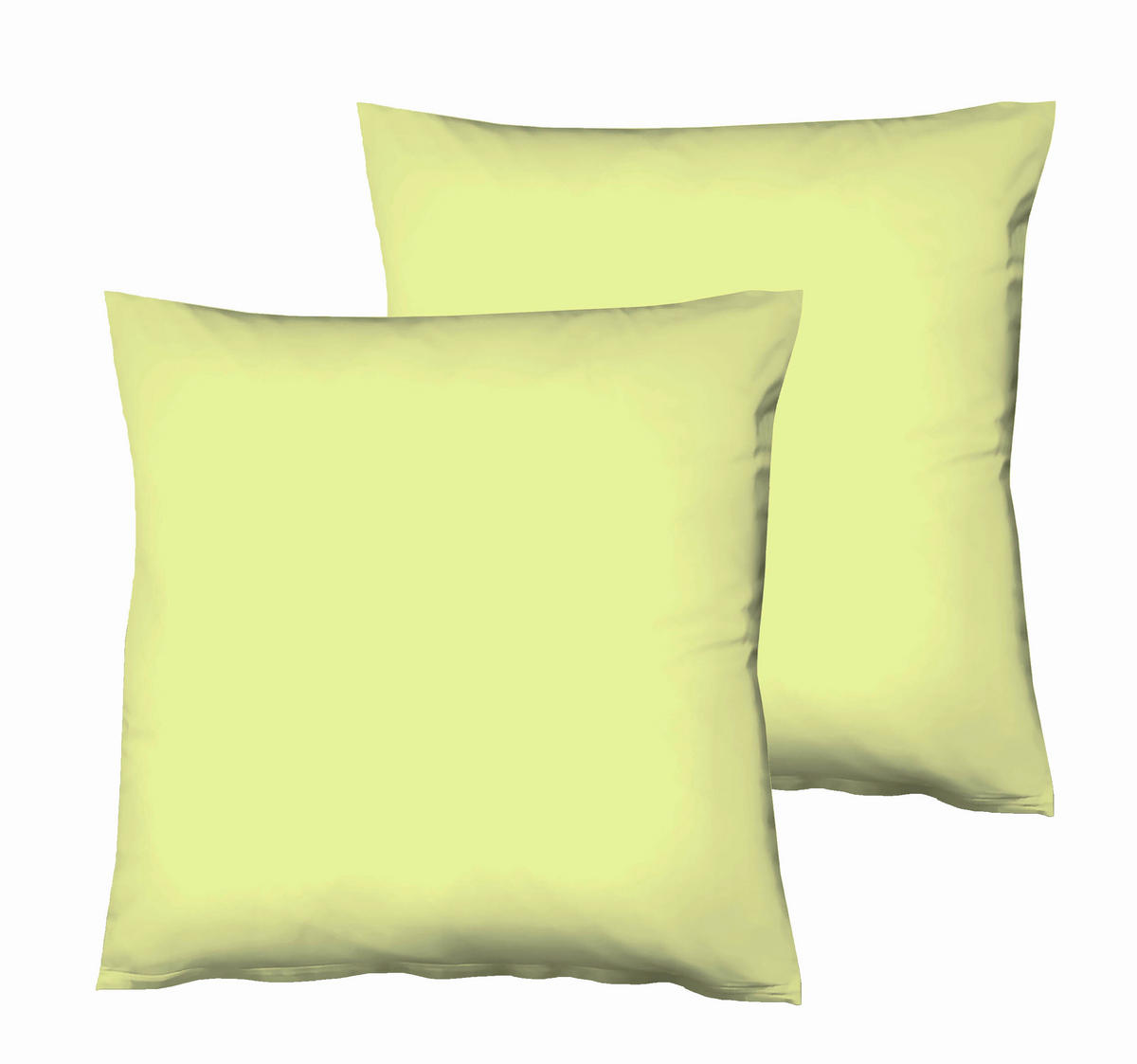 KOPFKISSENBEZUG 80/80 cm  - Grün, Basics, Textil (80/80cm) - Fleuresse