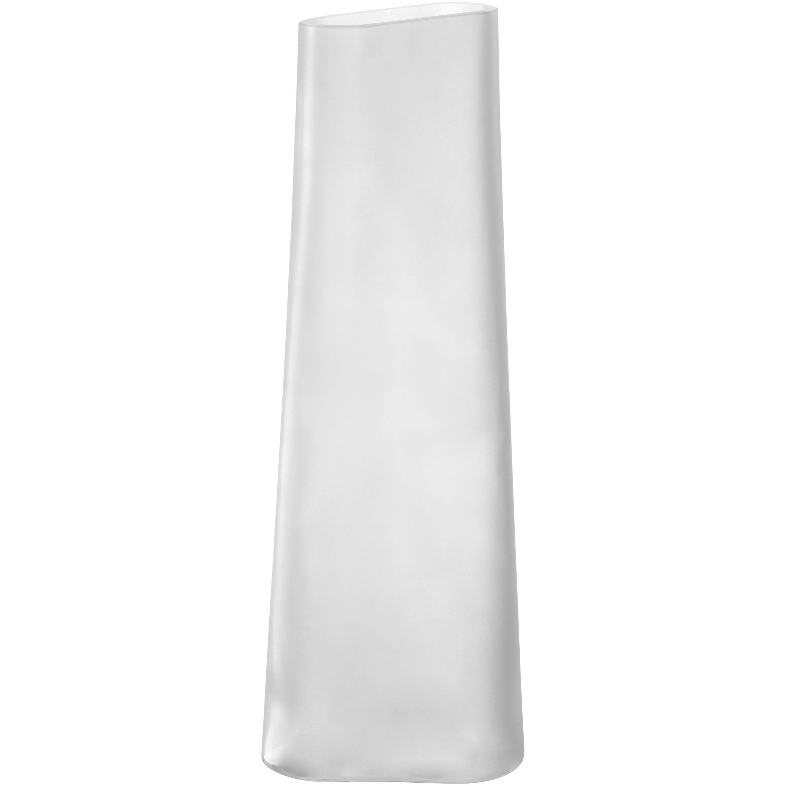 VASE TURNO  - Weiß, Basics, Glas (14,5/42/11,5cm) - Leonardo