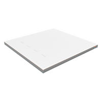 TOPPER Eazzzy Topper Premium Cube Advance 200/200 cm Höhe ca.  - Weiß, Basics, Kunststoff (200/200cm) - Genius