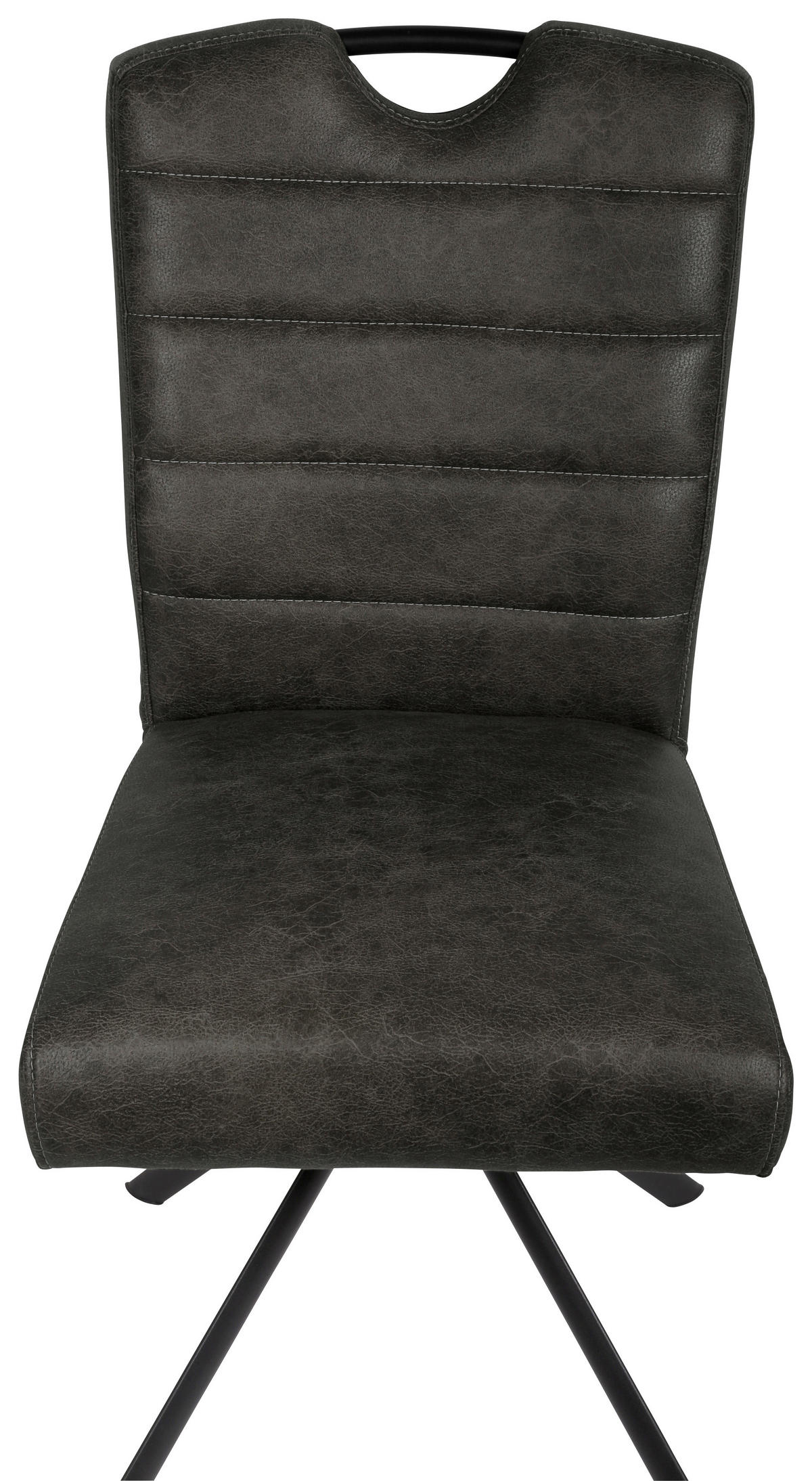 ŽIDLE, černá - černá, Design, kov/textil (46/92,5/62cm) - Ambia Home