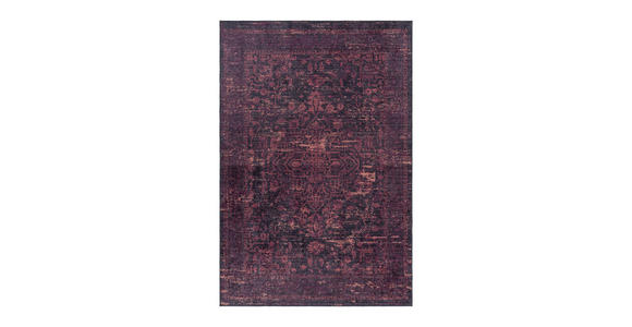 FLACHWEBETEPPICH 80/150 cm Fiesta  - Rot, Design, Leder/Textil (80/150cm) - Novel
