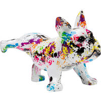 DEKOHUND - Multicolor/Weiß, Design, Kunststoff (18/32/21cm) - Kare-Design