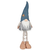 WICHTEL - Hellbraun/Creme, LIFESTYLE, Holzwerkstoff/Textil (23/78/13cm) - X-Mas