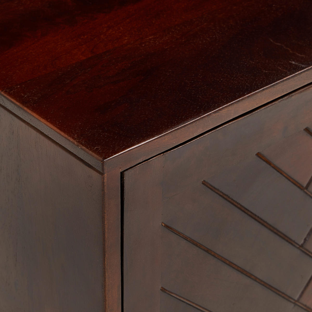 SIDEBOARD  in 145/85/40 cm  - Goldfarben/Walnussfarben, Natur, Holz/Metall (145/85/40cm) - MID.YOU