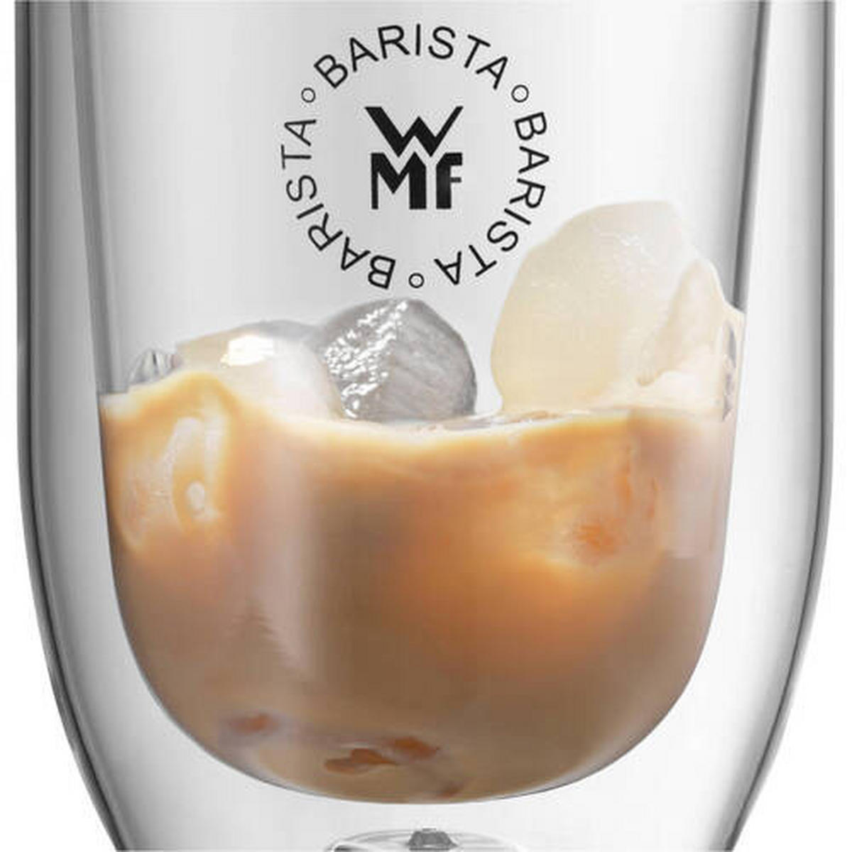 SET ČAŠA  2-dijelni   Barista  - prozirno, Design, staklo (17,2/8,6/13,4cm) - WMF