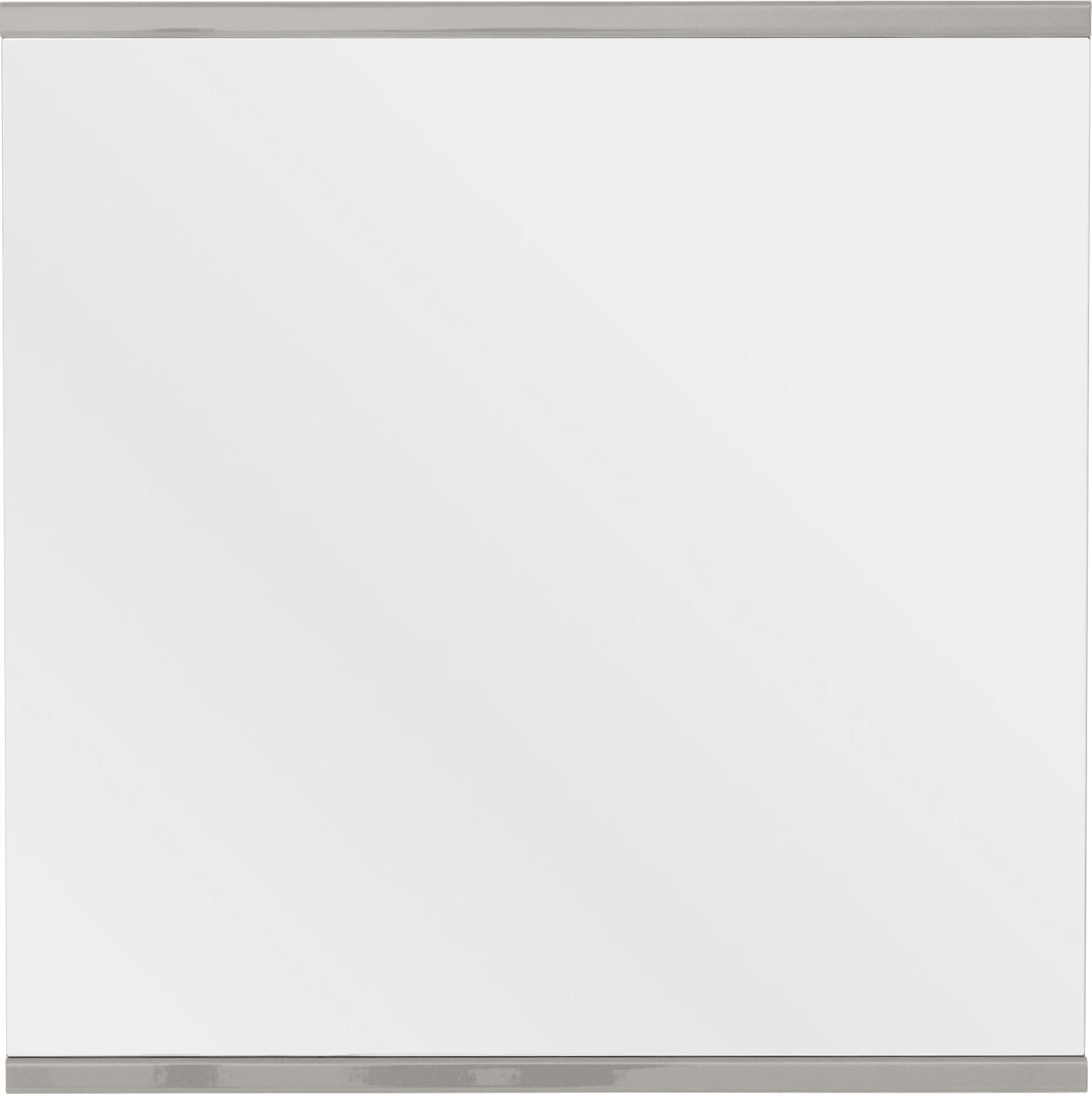 WANDSPIEGEL 75/75,6/4,6 cm  - Grau, Design, Glas/Holzwerkstoff (75/75,6/4,6cm) - Invivus