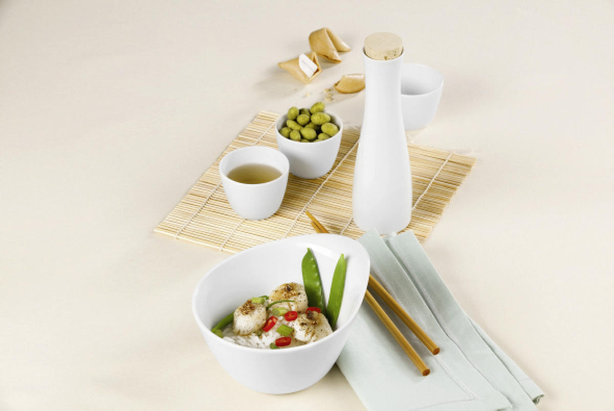 MISKA NA MÜSLI, keramika, 14 cm - bílá, Konvenční, keramika (14cm) - Seltmann Weiden