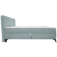 BOXBETT 180/200 cm  in Hellgrau  - Hellgrau/Schwarz, Design, Holz/Holzwerkstoff (180/200cm) - Xora