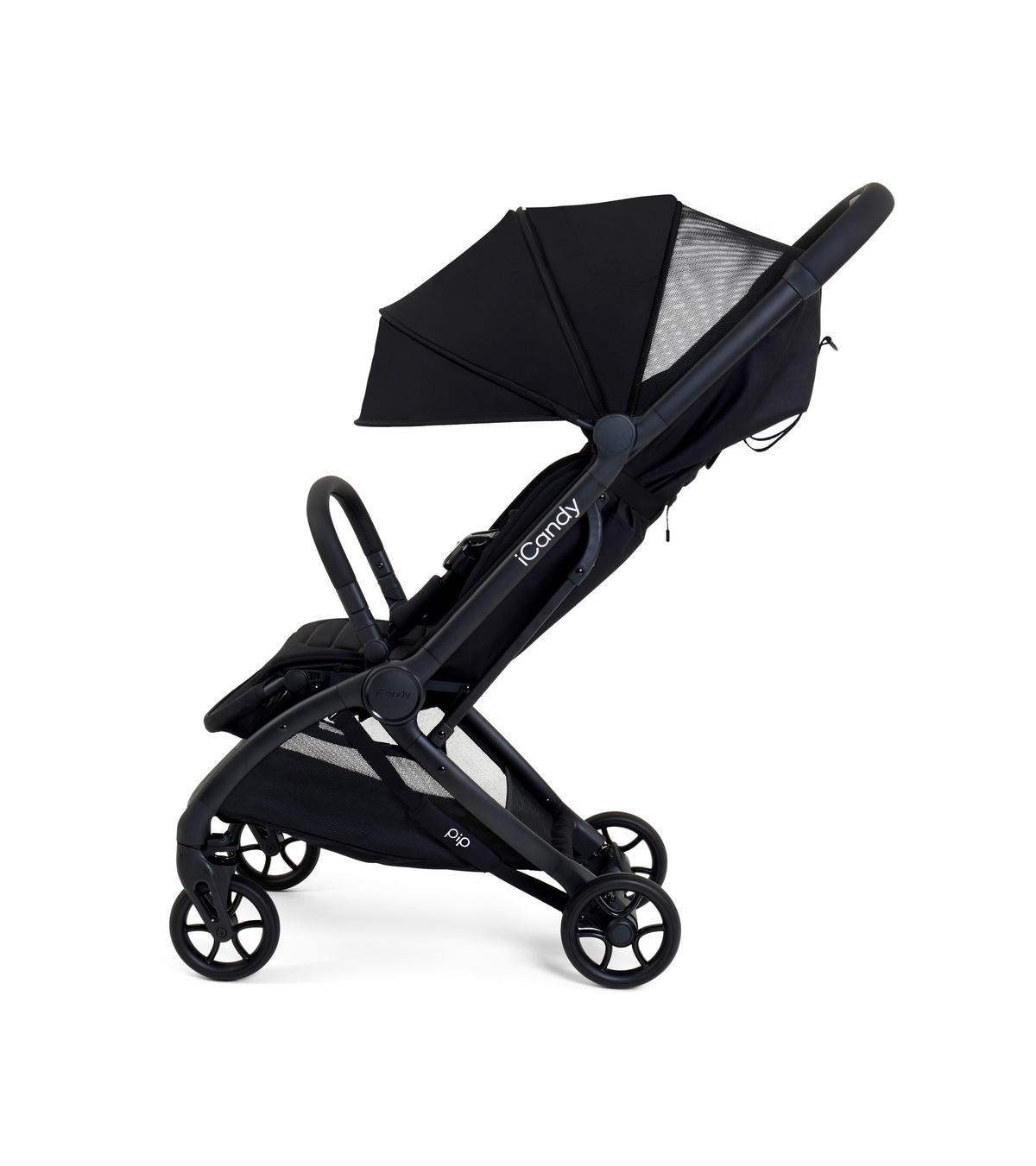 KIŠOBRAN KOLICA  PIP  - crna, Basics, tekstil/metal (104.5/44/67cm) - ICANDY