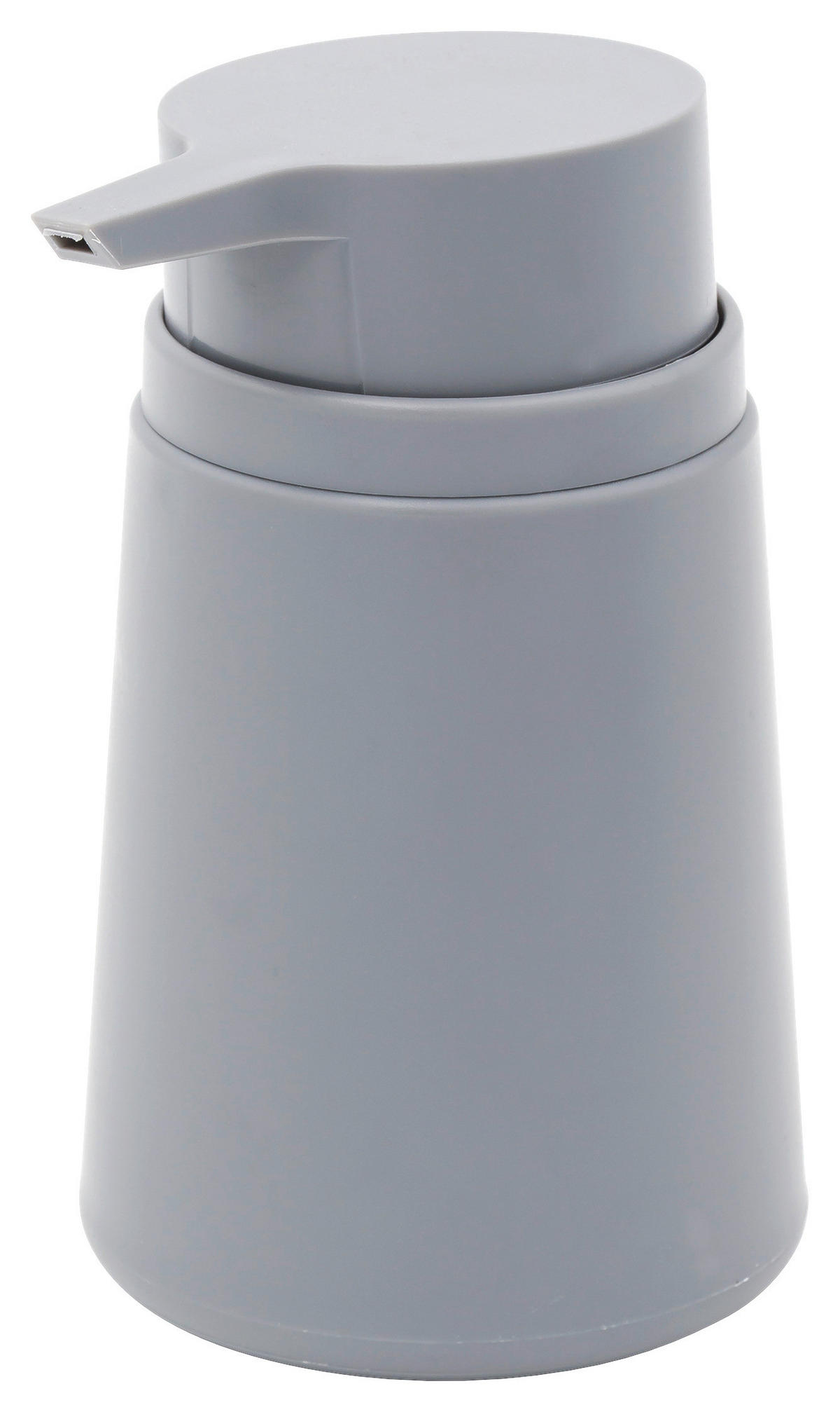 DÁVKOVAČ MÝDLA šedá - šedá, Basics, plast (8/13,5/8cm) - Sadena