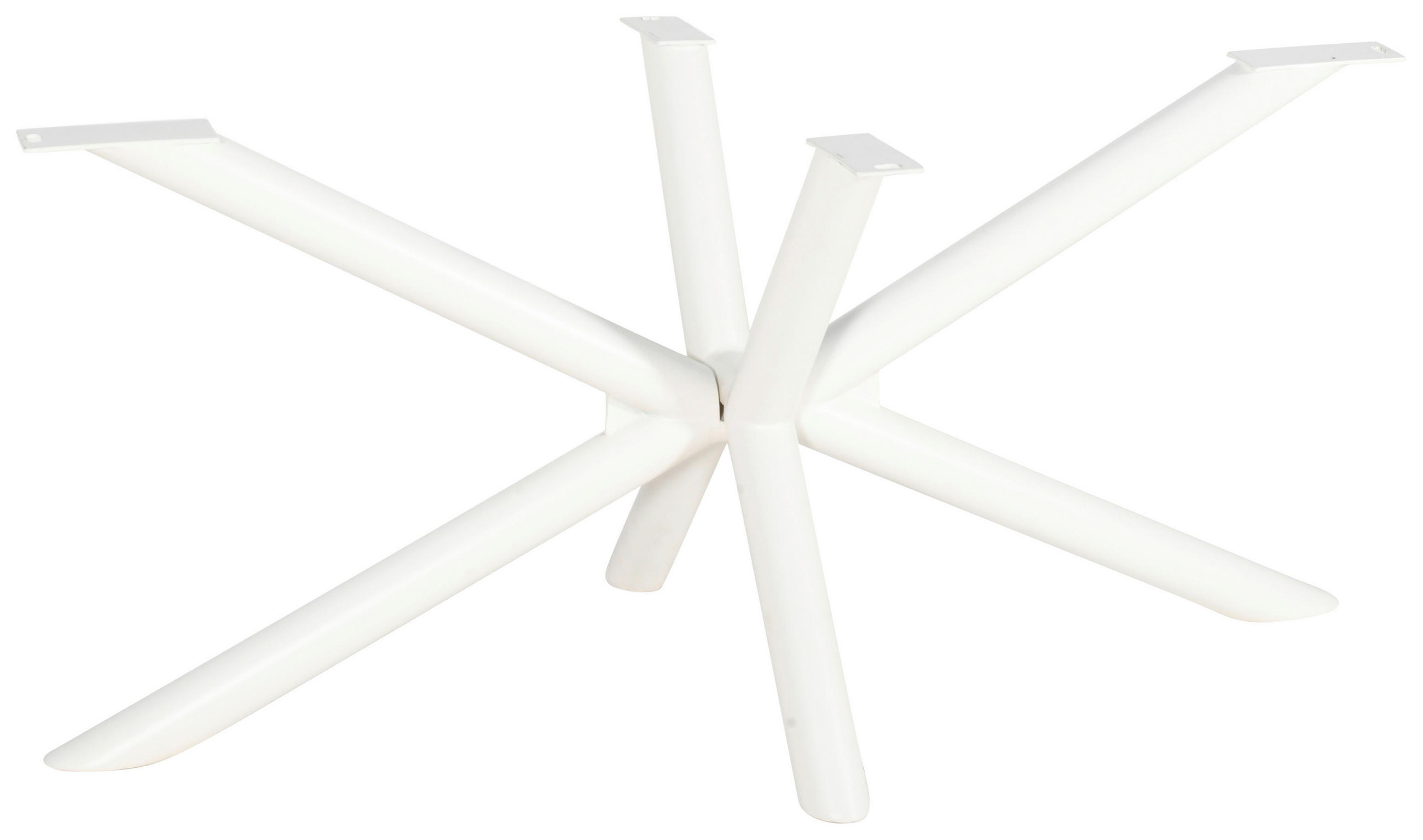 TISCHGESTELL Creme  - Creme, Design, Metall (160/75/72cm) - Landscape