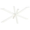 TISCHGESTELL in Metall 160/75/72 cm   - Creme, Design, Metall (160/75/72cm) - Landscape