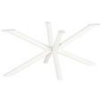 TISCHGESTELL in Metall 160/75/72 cm - Creme, Design, Metall (160/75/72cm) - Landscape