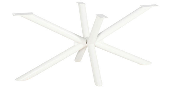 TISCHGESTELL in Metall 160/75/72 cm - Creme, Design, Metall (160/75/72cm) - Landscape