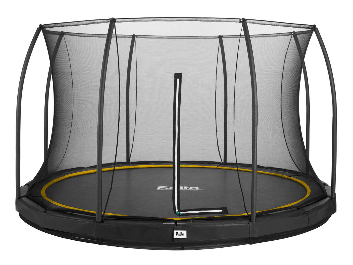 Trampolin Salta Comfort Ground Salta Comfort Edition Ground  - Schwarz, Basics, Metall (366cm) - Salta