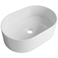 WASCHBECKEN  - Weiss, Basics, Stein (45/14/30cm) - Dieter Knoll