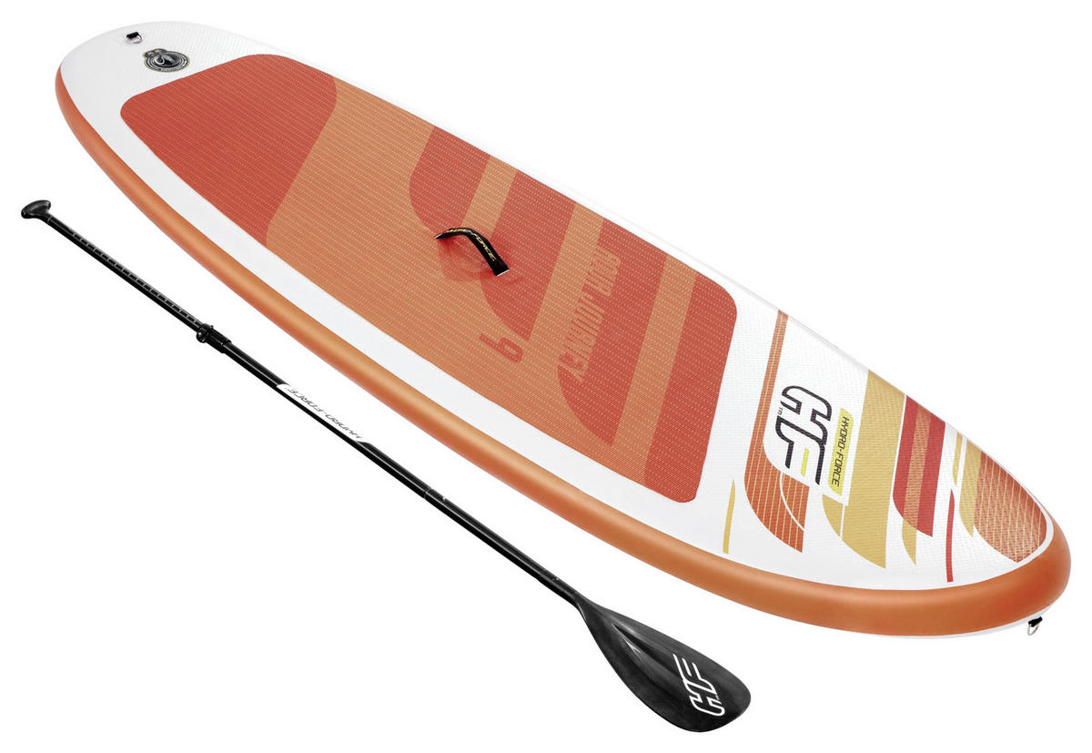 STAND-UP PADDLE BOARD HYDRO-FORCE 65349 AQUA JOURNEY  - Orange/Weiß, Basics (274/76cm) - Bestway