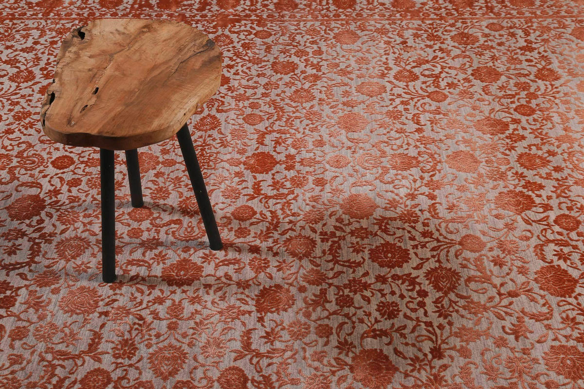 VINTAGE-TEPPICH 160/230 cm Florida  - Terracotta/Grau, Lifestyle, Textil (160/230cm) - Esprit