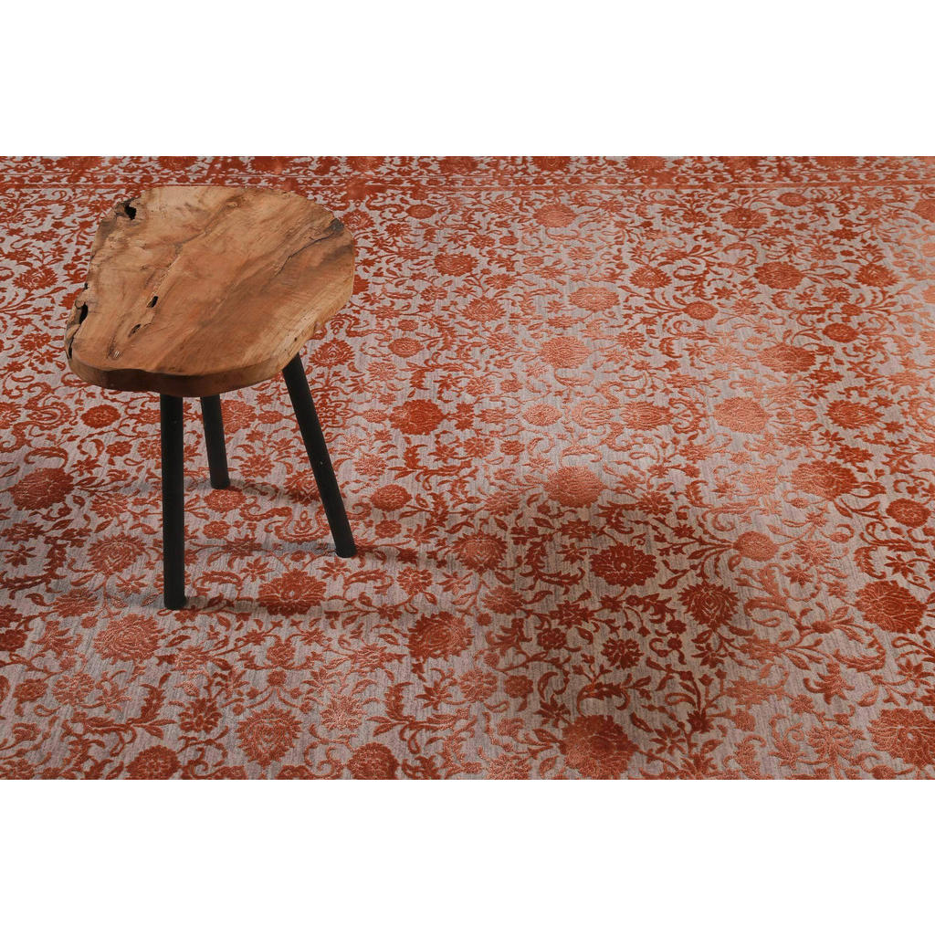 Thumbnail - Esprit Vintage-Teppich Florida, Grau, Terracotta, Textil, rechteckig, 133x200 cm, Textiles Vertrauen - Oeko-Tex®, für Fu...