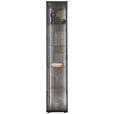 VITRINE Anthrazit  39/204/44 cm  - Anthrazit, Design, Glas/Holz (39/204/44cm) - Johann Jakob