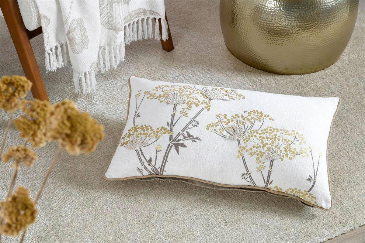 UKRASNI JASTUK   ORIANA  - krem, Osnovno, tekstil (40/70cm)