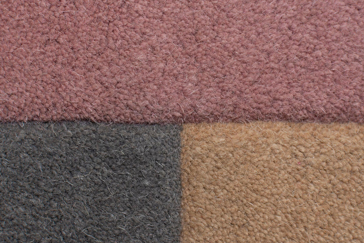 WOLLTEPPICH 240/150 cm Naturfarben, Rosa, Pink  - Pink/Naturfarben, Basics, Textil (240/150cm) - Xora