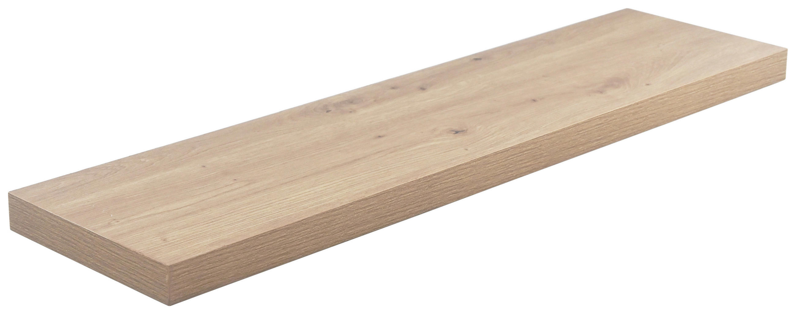 FALIPOLC 90/3,8/23,5 cm tölgyfa színű  - tölgyfa színű, Basics, faalapú anyag (90/3,8/23,5cm) - Boxxx