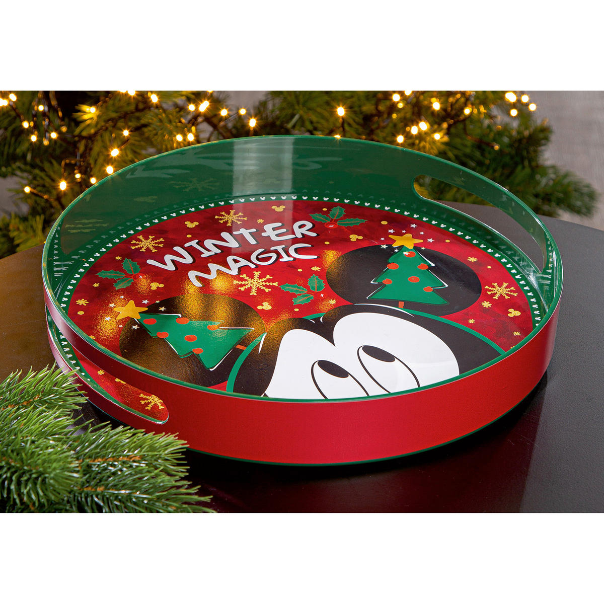 DEKOTABLETT     - Multicolor, LIFESTYLE, Kunststoff (32/5/32cm) - Disney