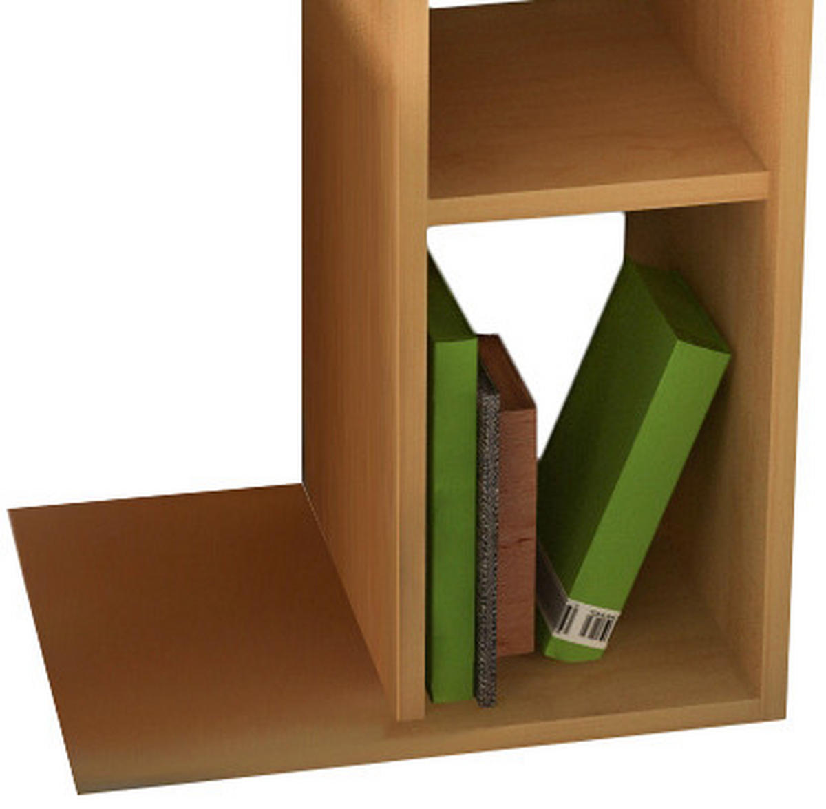 BEISTELLTISCH 40/30/63 cm Buchefarben rechteckig  - Buchefarben, Basics, Holzwerkstoff (40/30/63cm) - MID.YOU