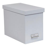 TISCHORGANIZER  - Hellgrau/Grau, Basics, Karton/Papier (18.5/27/35cm)