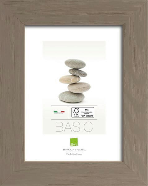 RAHMEN 30/40 cm  - Taupe, KONVENTIONELL, Glas/Holz (30/40cm)