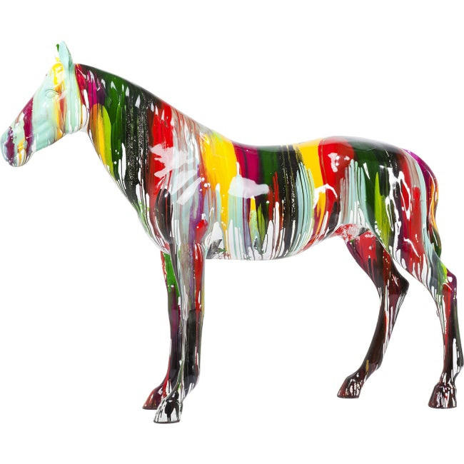 DEKOPFERD - Multicolor, Design, Kunststoff (216/164/45cm) - Kare-Design