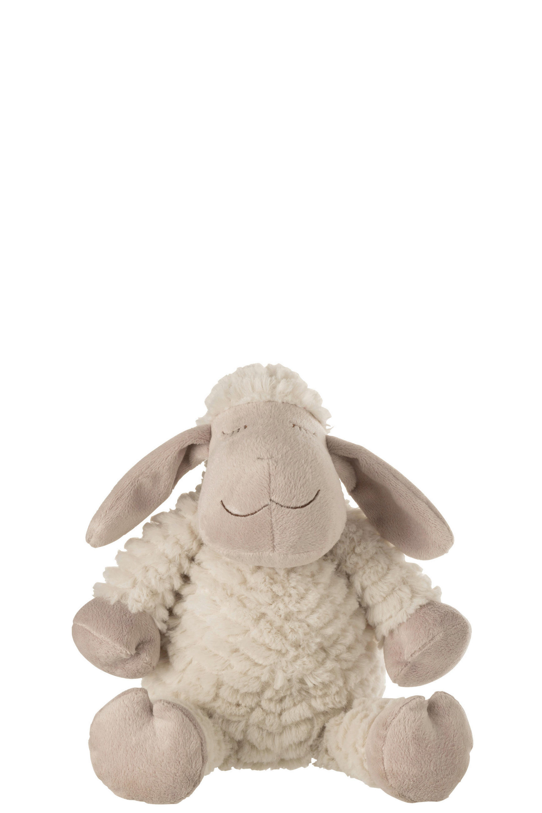 PLÜSCHTIER  - Beige/Weiß, Basics, Textil (15/14/30cm)