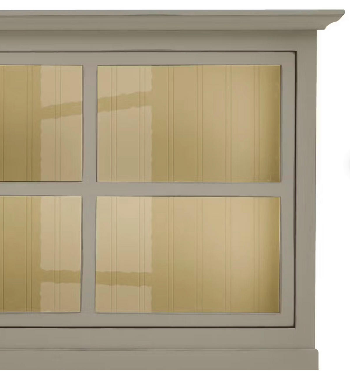 SIDEBOARD UrbanClass  in 190,5/82/49 cm  - Creme/Grau, LIFESTYLE, Glas/Holz (190,5/82/49cm) - Livetastic