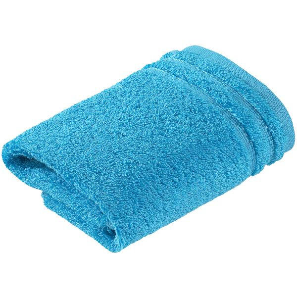 RUČNÍK NA OBLIČEJ, tyrkysová - tyrkysová, Basics, textil (30/30cm) - Vossen