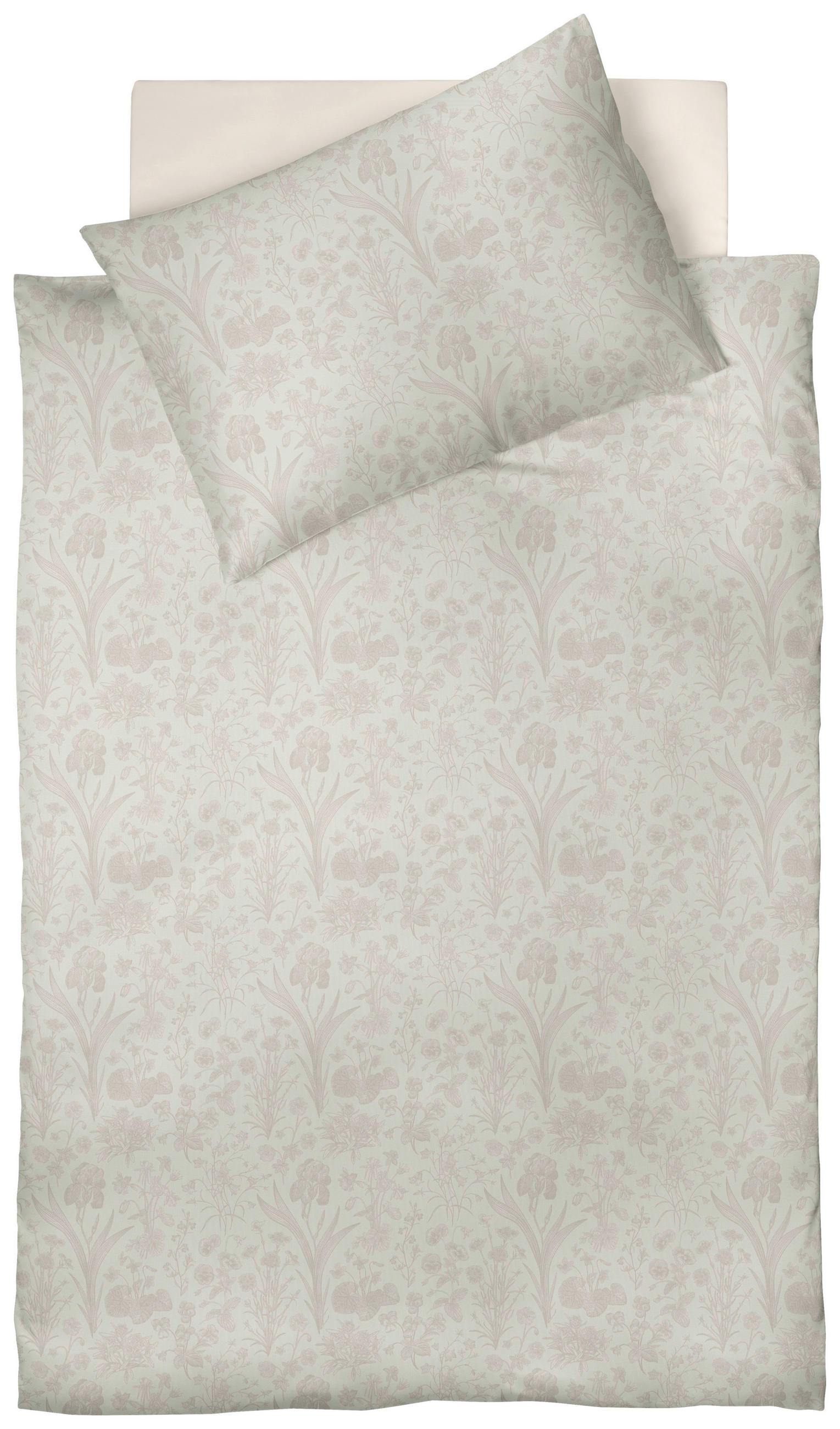 Fleuresse POVLEČENÍ, damašek, šampaňská, 140/200 cm